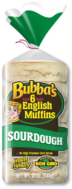 Bubba's Sourdough Muffins 6 CT
