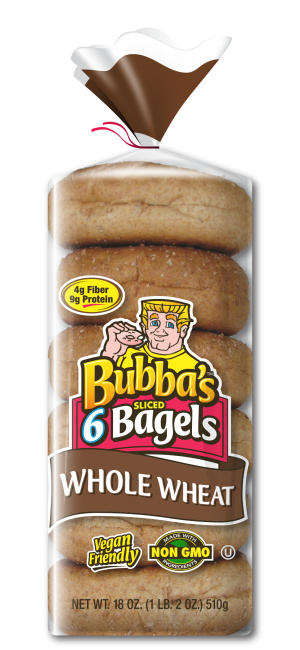Bubba's Wheat Bagels