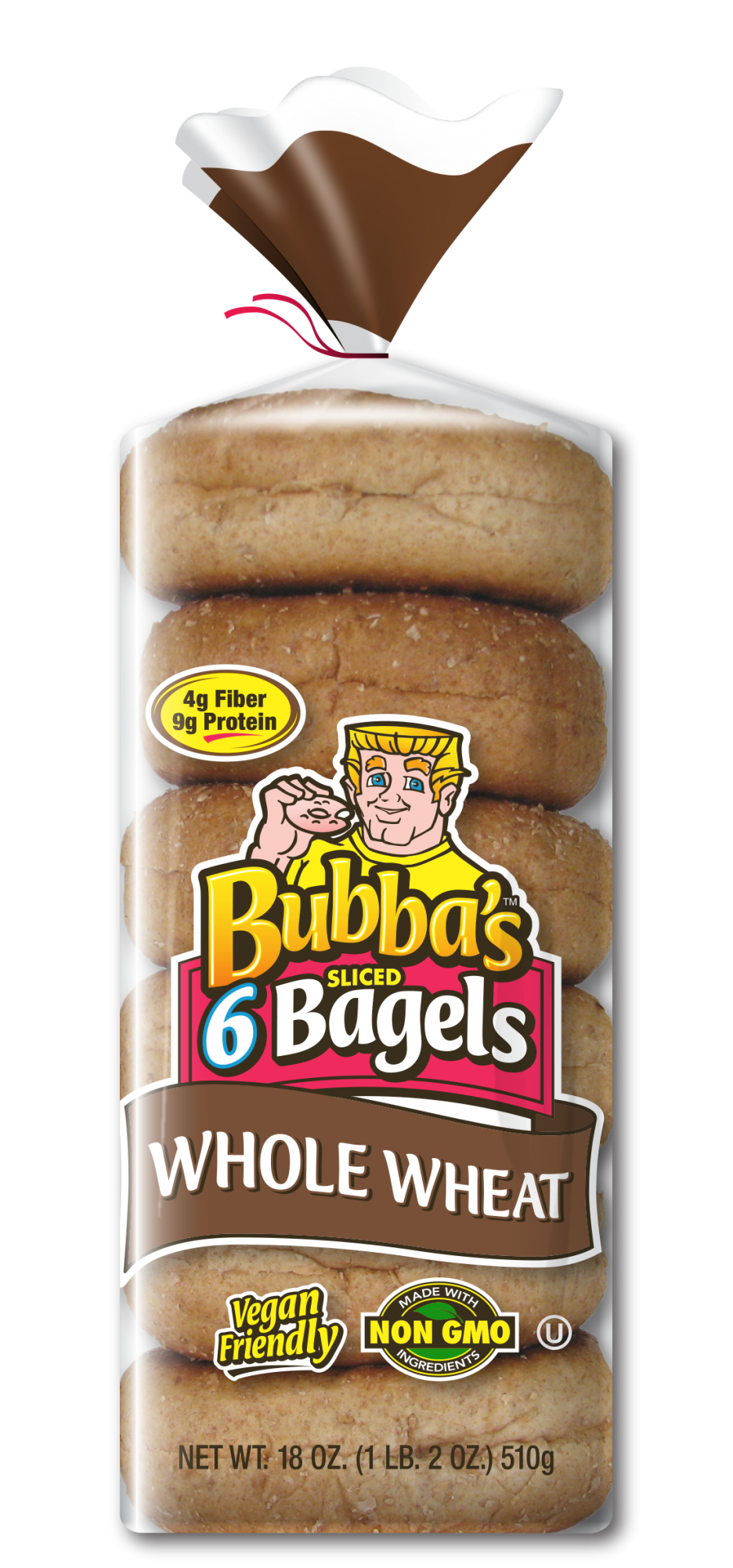 Bubba's Wheat Bagels