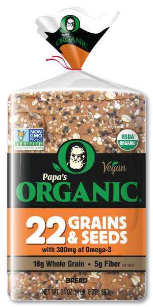 Papa's Organic 22 Grains & Seeds